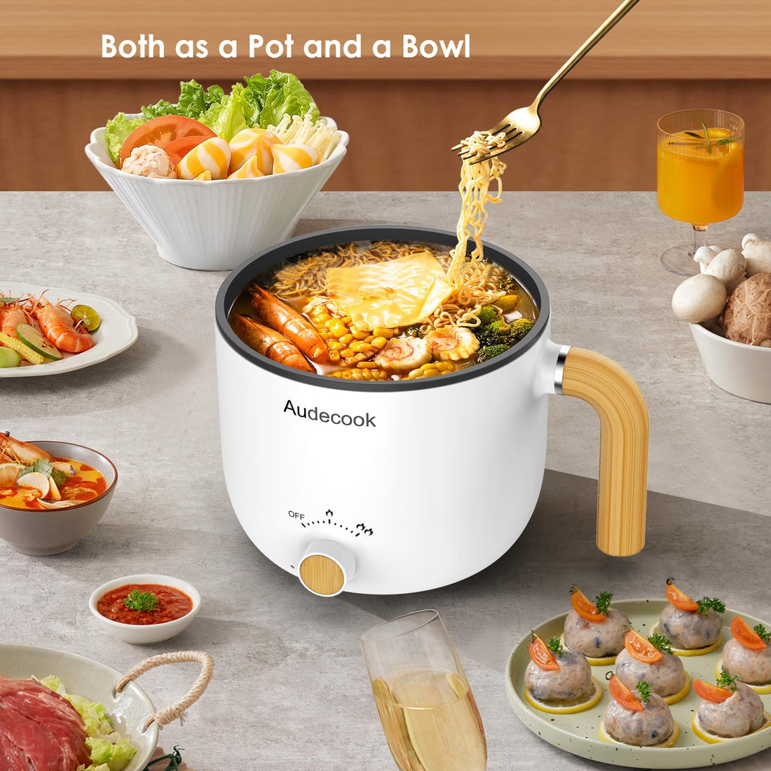 18cm 3in1 Elextric Pot