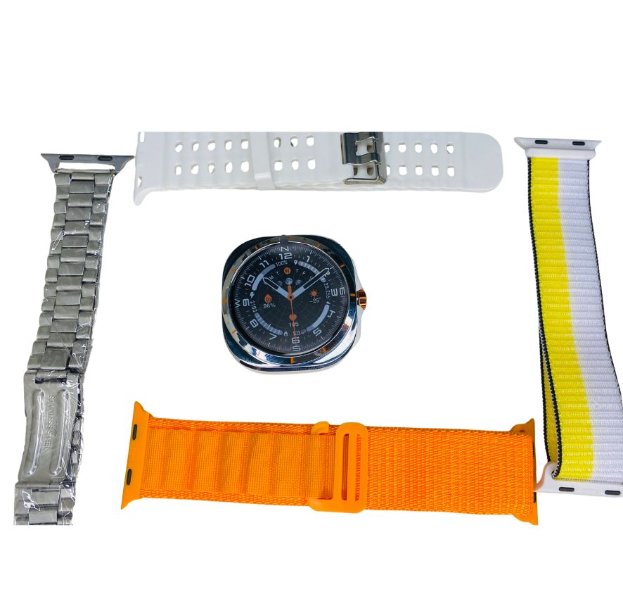 Classic Round Dial Smart Watch (7in1)
